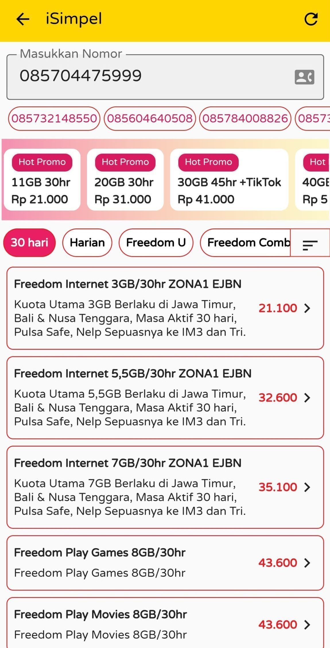i-Simpel Indosat